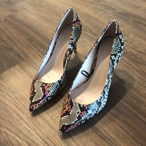 H&M Snakeskin Pumps